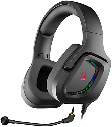 Наушники с микрофоном A4Tech Bloody G573P черный 2м мониторные оголовье (G573P)