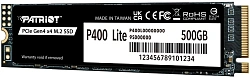 Накопитель SSD Patriot PCIe 4.0 x4 500GB P400LP500GM28H P400 Lite M.2 2280