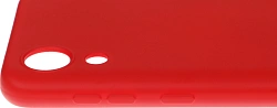 Чехол (клип-кейс) BoraSCO для Samsung Galaxy A03 Core Microfiber Case красный (40945)