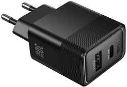 Сетевое зар./устр. Hoco CS112A Lounge PD30W+QC3.0 30W (PD+QC) черный (80387)