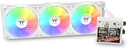 Система водяного охлаждения Thermaltake LB360 Ultra Soc-AM5/AM4/1200/1700/1851 белый 4-pin 30.6-32.5dB Al Ret (CL-W508-PL12SW-A)