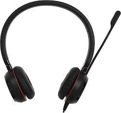 Наушники с микрофоном Jabra Evolve 30 II черный накладные USB оголовье (5399-823-369)