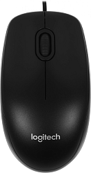 Мышь Logitech M100r черный оптическая 1000dpi USB 2but (910-006765)