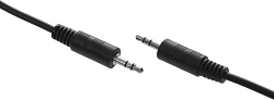 Кабель аудио Ningbo Jack 3.5 (m)/Jack 3.5 (m) 1м. черный (JAAC002-1)