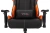 Кресло игровое Zombie VIKING 5 AERO черный/оранжевый эко.кожа с подголов. крестов. пластик