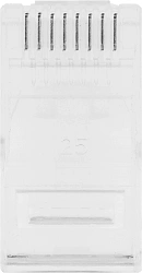 Коннектор Premier (6-008) кат.5e RJ45 прозрачный