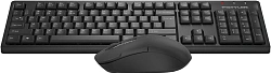 Клавиатура + мышь A4Tech Fstyler FG1200S клав:черный мышь:черный USB беспроводная Multimedia