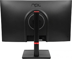 Монитор NPC 27" MU2707-K черный IPS LED 5ms 16:9 HDMI M/M матовая HAS Piv 1000:1 250cd 178гр/178гр 3840x2160 60Hz G-Sync FreeSync DP 4K USB 6.1кг