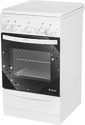 Плита Газовая Gefest ПГ 5100-02 0009 белый (металлическая крышка) реш.чугун