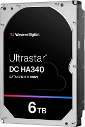 Жесткий диск WD SATA-III 6TB 0B47077 WUS721206BLE6L4 Server Ultrastar DC HA340 512E (7200rpm) 256Mb 3.5"