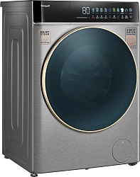 Стиральная машина Weissgauff WMD 58411 Direct Drive Inverter Premium Steam Stee класс: B загр.фронтальная макс.:11кг (с сушкой) нержавеющая сталь инвертор