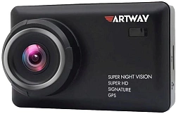 Видеорегистратор с радар-детектором Artway MD-110 GPS черный