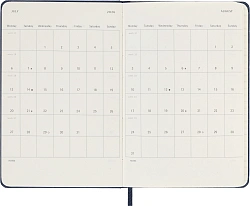 Еженедельник Moleskine CLASSIC WKNT Pocket 90x140мм 144стр. синий сапфир