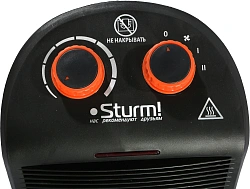 Тепловентилятор Sturm! FH2001 2000Вт черный/зеленый