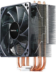 Устройство охлаждения(кулер) Deepcool Gammaxx 400 Blue Basic Soc-AM5/AM4/1200/1700/1851 черный 4-pin 18-30dB Al+Cu 130W 640gr Ret (DP-MCH4-GMX400P-BL)