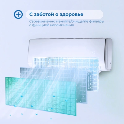 Сплит-система Vitek VT-2501 белый