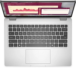 Ноутбук Dell Pro 14 Core Ultra 7 255U 16Gb SSD512Gb Intel Graphics 14" WVA FHD+ (1920x1200) Linux grey WiFi BT Cam (PRO14-7653)