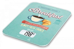 Весы кухонные электронные Beurer KS19 Breakfast макс.вес:5кг рисунок