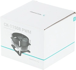 Устройство охлаждения(кулер) Deepcool CK-11508 PWM Soc-1151/1200 черный 4-pin 17-30dB Al 65W 245gr Ret (DP-ICAS-CK11508-P)