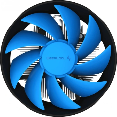 Устройство охлаждения(кулер) Deepcool Archer Bigpro V2 Soc-AM5/AM4/1200/1700/1851 черный/синий 4-pin 24.5-29.7dB Al+Cu 125W 380gr Ret (G-U-ARCHER-ARNNNN-G-3)