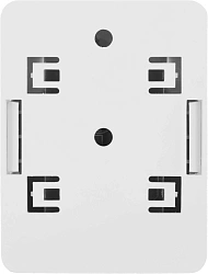 Розетка Hyperline SB1-1-8P8C-C5E-WHRJ45 1 кат.5E UTP бел. (упак.:1шт)