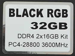 Память DDR4 2x16GB 3600MHz Patriot PVSR432G360C0K Viper Steel RGB RTL Gaming PC4-28800 CL20 DIMM 288-pin 1.35В dual rank с радиатором Ret