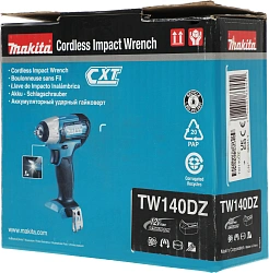 Гайковерт Makita TW140DZ аккум. патрон:квад.3/8"