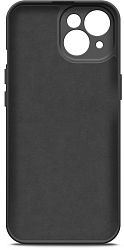 Чехол (клип-кейс) BoraSCO для Apple iPhone 15 Plus Microfiber Case черный (72421)