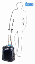 Сумка дорожная Piquadro BLUE SQUARE (BV2960B2/MO) 23x51x38.5см 3.18кг. кожа коричневый