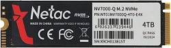 Накопитель SSD Netac PCIe 4.0 x4 4TB NT01NV7000Q-4T0-E4X NV7000Q M.2 2280