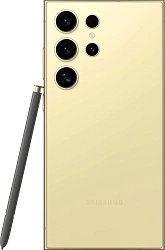 Смартфон Samsung SM-S928B Galaxy S24 Ultra 1Tb 12Gb желтый титан моноблок 3G 4G 2Sim 6.8" 1440x3120 Android 14 200Mpix 802.11 a/b/g/n/ac/ax/be NFC GPS GSM900/1800 GSM1900 Protect