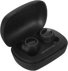 Гарнитура внутриканальные Creative Sensemore Air черный беспроводные bluetooth в ушной раковине (51EF1020AA000)