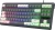 Клавиатура Оклик 711G серый/белый USB Multimedia for gamer LED (1790385)