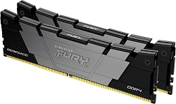Память DDR4 2x32GB 3600MHz Kingston KF436C18RB2K2/64 Fury Renegade Black RTL Gaming PC4-28800 CL18 DIMM 288-pin 1.35В dual rank с радиатором Ret