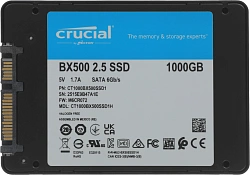 Накопитель SSD Crucial S SATA-III 1TB CT1000BX500SSD1 BX500 2.5"