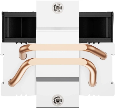 Устройство охлаждения(кулер) PcCooler R200P Soc-AM5/AM4/1200/1700/1851 серебристый/черный 4-pin 30dB Al+Cu 110W Ret (R200P-XXNWYX-US)