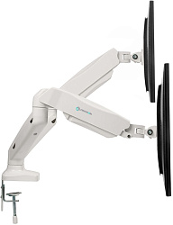 Кронштейн для мониторов Onkron G160W белый 13"-32" макс.16кг настольный поворот и наклон верт.перемещ.