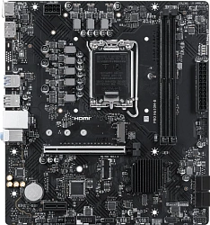 Материнская плата MSI PRO H610M-B Soc-1700 Intel H610 2xDDR5 mATX AC`97 8ch(7.1) GbLAN+HDMI+DP
