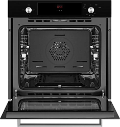 Духовой шкаф Газовый Weissgauff WGO 706 D черное стекло