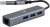 Разветвитель USB-C + USB-A Digma DHUB-LAN-4port 4порт. серебристый