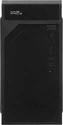 Корпус KingPrice KPCC-MN208 черный без БП mATX 1x80mm 2x120mm 2xUSB2.0 audio