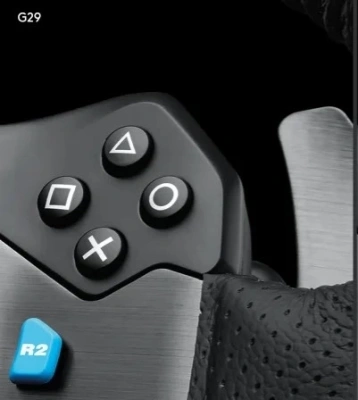 Руль Logitech G29 14кноп. (с педалями) черный