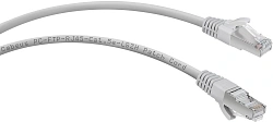 Патч-корд Cabeus PC-FTP-RJ45-CAT.5E-10M-LSZH F/UTP RJ-45 вил.-вилка RJ-45 кат.5E 10м серый LSZH