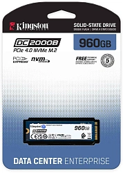 Накопитель SSD Kingston PCIe 4.0 x4 960GB SEDC2000BM8/960G DC2000B M.2 2280 0.4 DWPD