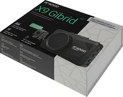 Видеорегистратор с радар-детектором Roadgid X9 Gibrid GT 2CH GPS черный