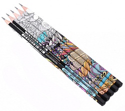 Карандаш ч/г Deli EU53300-1 Arti Graff 2B шестигран. тополь кор.европод. (1шт)