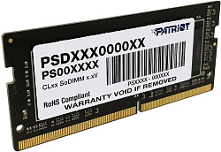 Память DDR4 32GB 3200MHz Patriot PSD432G32002S Signature RTL PC4-25600 CL22 SO-DIMM 260-pin 1.2В dual rank Ret