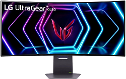 Монитор LG 39" UltraGear 39GS95QE-B черный OLED LED 21:9 HDMI матовая HAS Piv 275cd 178гр/178гр 3440x1440 240Hz G-Sync FreeSync Premium Pro DP 2K USB 10.4кг