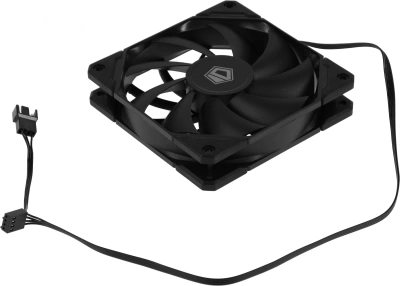 Вентилятор для корпуса ID-Cooling TF-12025-Pro 120х120x25 черный 4-pin 35.2дБ (TF-12025-PRO BLACK) Ret