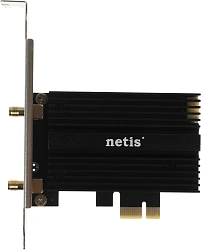 Сетевой адаптер Wi-Fi + Bluetooth Netis F2 АХ5400 PCI Express (ант.внеш.съем) 2ант.